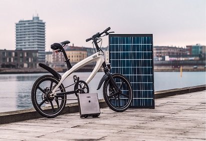 Копенгагенские стартаперы представили электробайк, функционирующий на солнечной энергии