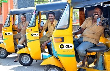 До конца года индийский стартап Ola планирует вывести на дороги 10 000 электрорикш