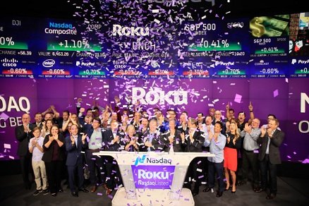 Спустя год после IPO акции Roku выросли в цене в четыре раза