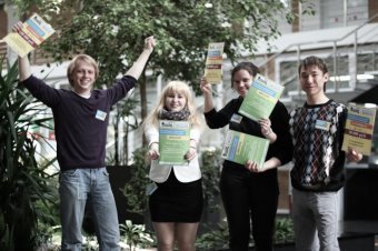 Siberian students experienced innovative brainstorming 
