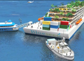 Startups to open floating offices in the ocean