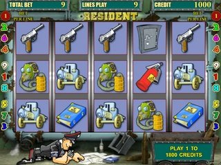 Игровой автомат Resident – увлекательная шпионская история