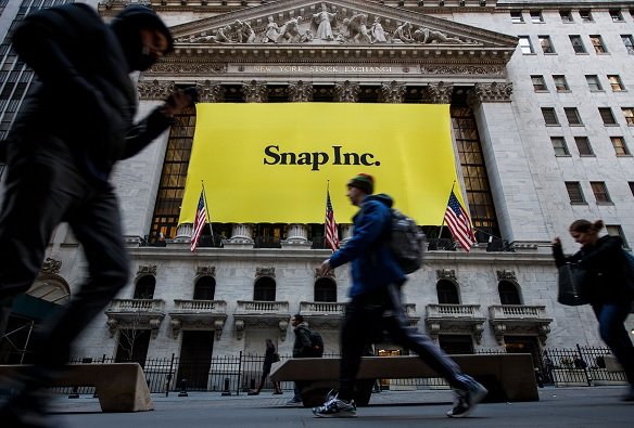Капитализация Snap Inc. увеличилась на 59% после обнародования отчетности