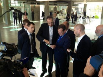 Dmitry Medvedev visited the Hypercube