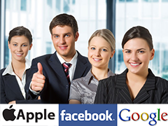 Apple, Google � Facebook ������ � ����� ������ �������� ��� ������ � ������������