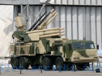 Западные СМИ: российский комплекс противовоздушной обороны малого радиуса действия «Панцирь-С1»