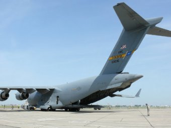 ВВС Индии передан первый военно-транспортный самолет C-17 «Глоубмастер-3» ВВС Индии передан первый военно-транспортный самолет C-17 «Глоубмастер-3»