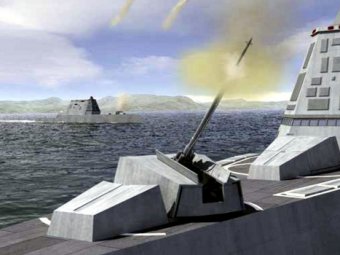 LRLAP - 155-миллиметровый управляемый снаряд США - прошел испытания для эсминцев типа «Зумвалт»