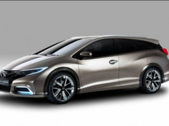 Официальные изображения Honda Civic Tourer Concept