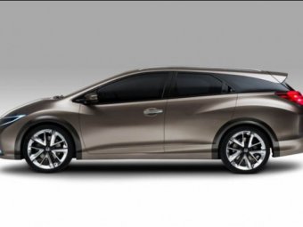 Официальные изображения Honda Civic Tourer Concept
