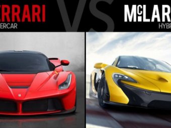 Ferrari LaFerrari vs. McLaren P1