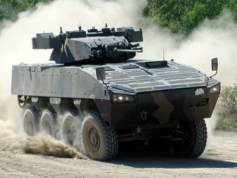 Patria AMV - финские бронетранспортеры для вооруженных сил Швеции