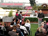 Жириновский подменил заболевшего кандидата в мэры Москвы на встрече в пивном баре "Жигули"